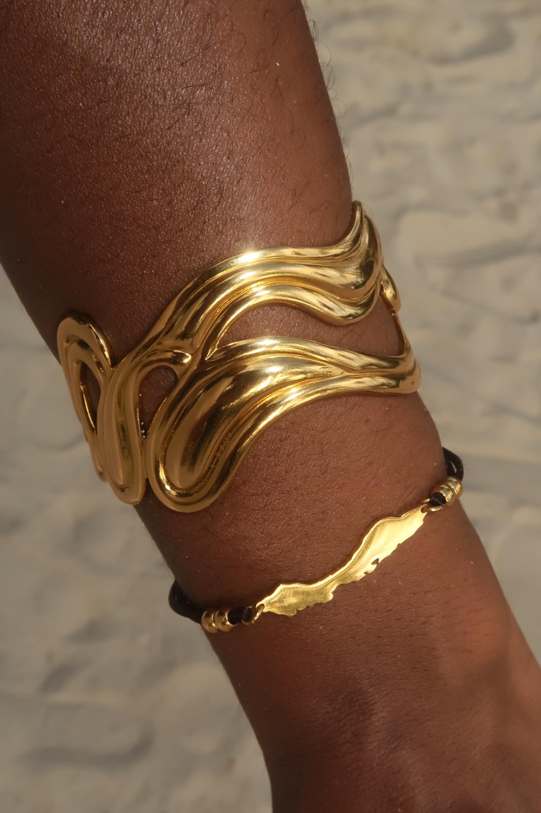 Dark Brown Curaçao Cord Bracelet