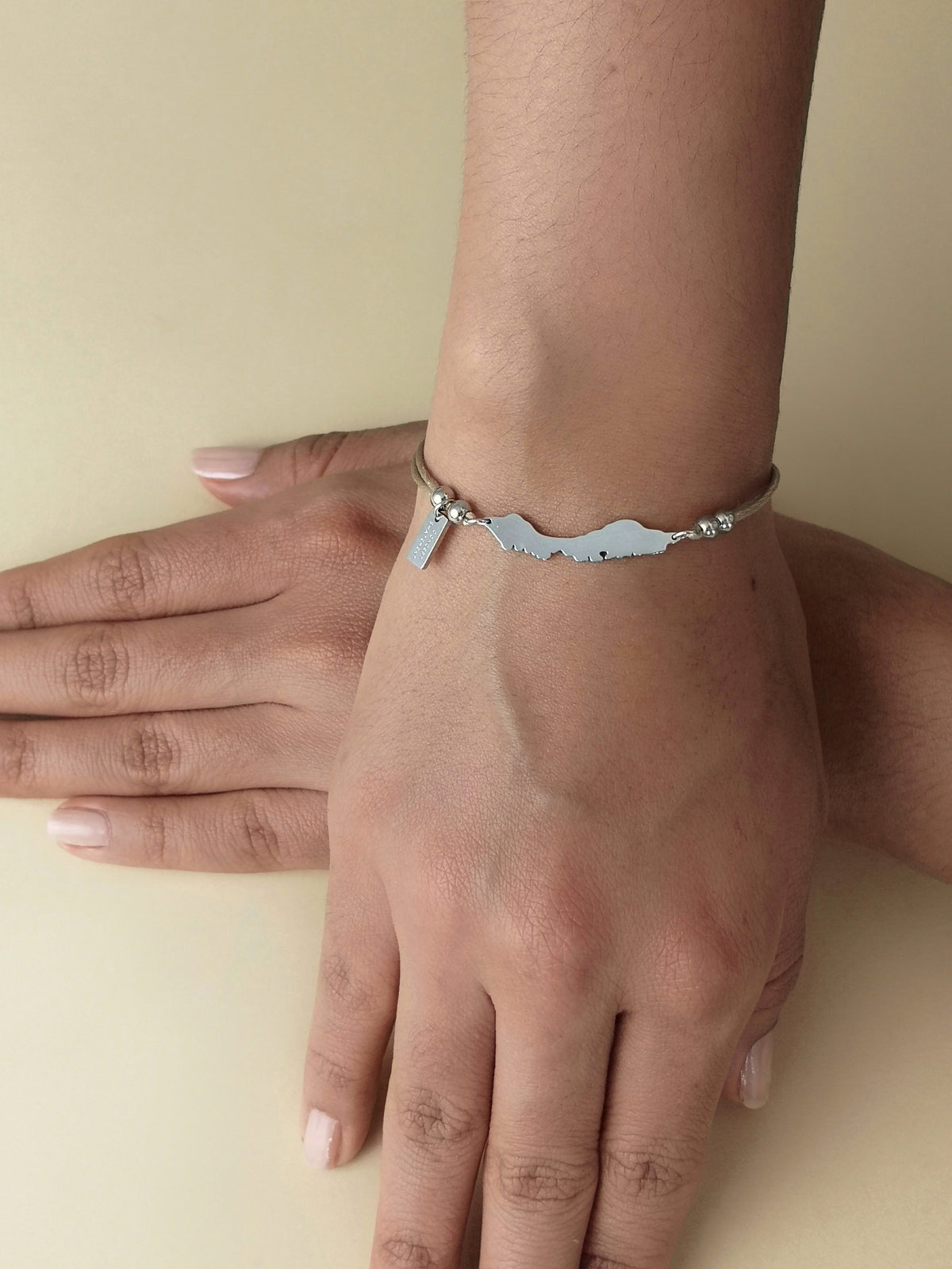 Neutral Curaçao Cord Bracelet