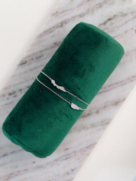 The OG Curaçao Petite Bracelet in Silver Steel