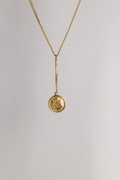 Earth Coin Necklace