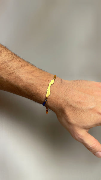 Curaçao Cord Bracelet: Flag Colors x Men