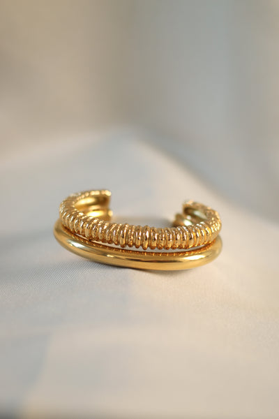 Ripple & Stillness Cuff Set