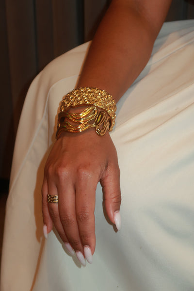 Coral Cliff Cuff