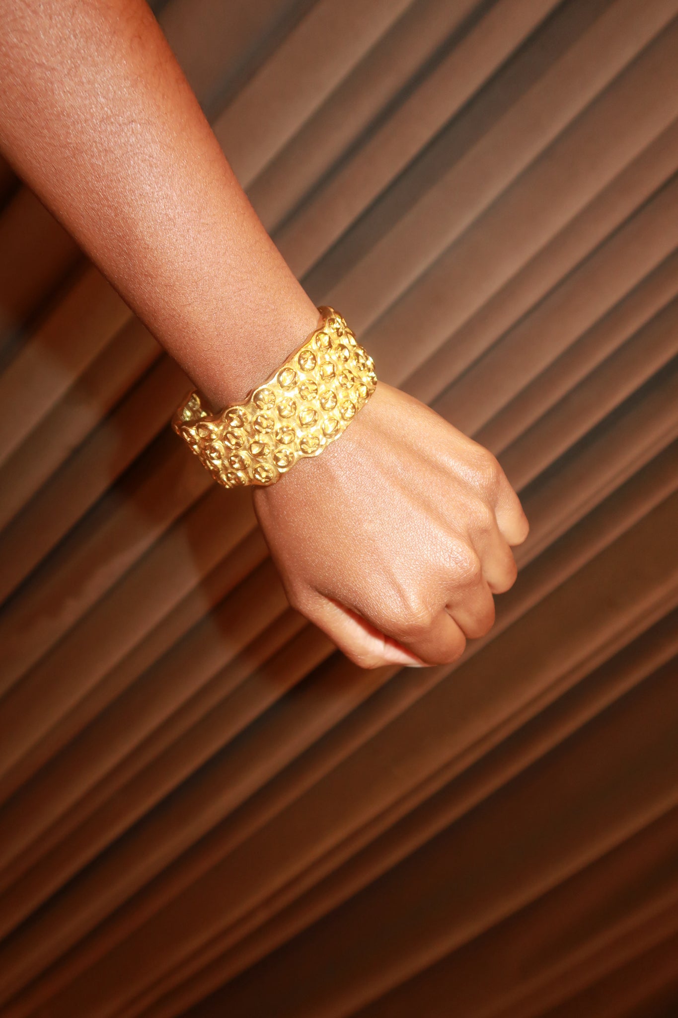 Coral Cliff Cuff