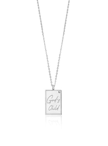 Child of God statement necklace