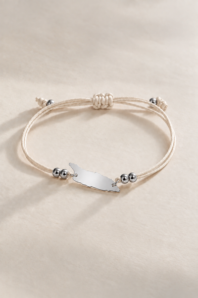 Neutral Aruba Cord Bracelet