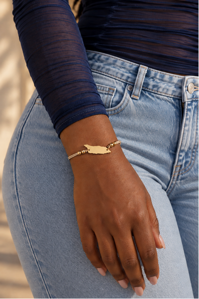 Sand Neutral Aruba Cord Bracelet