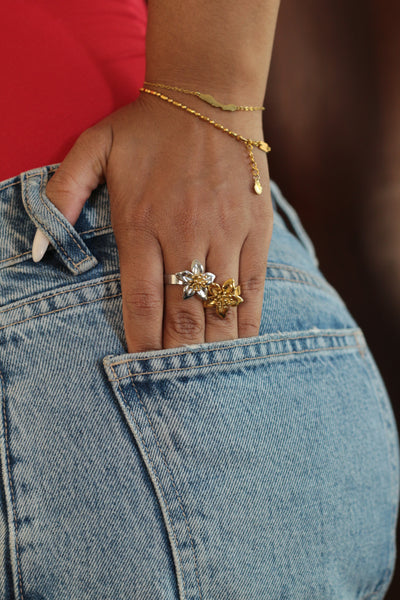 Lily Ring Gold or Mixed