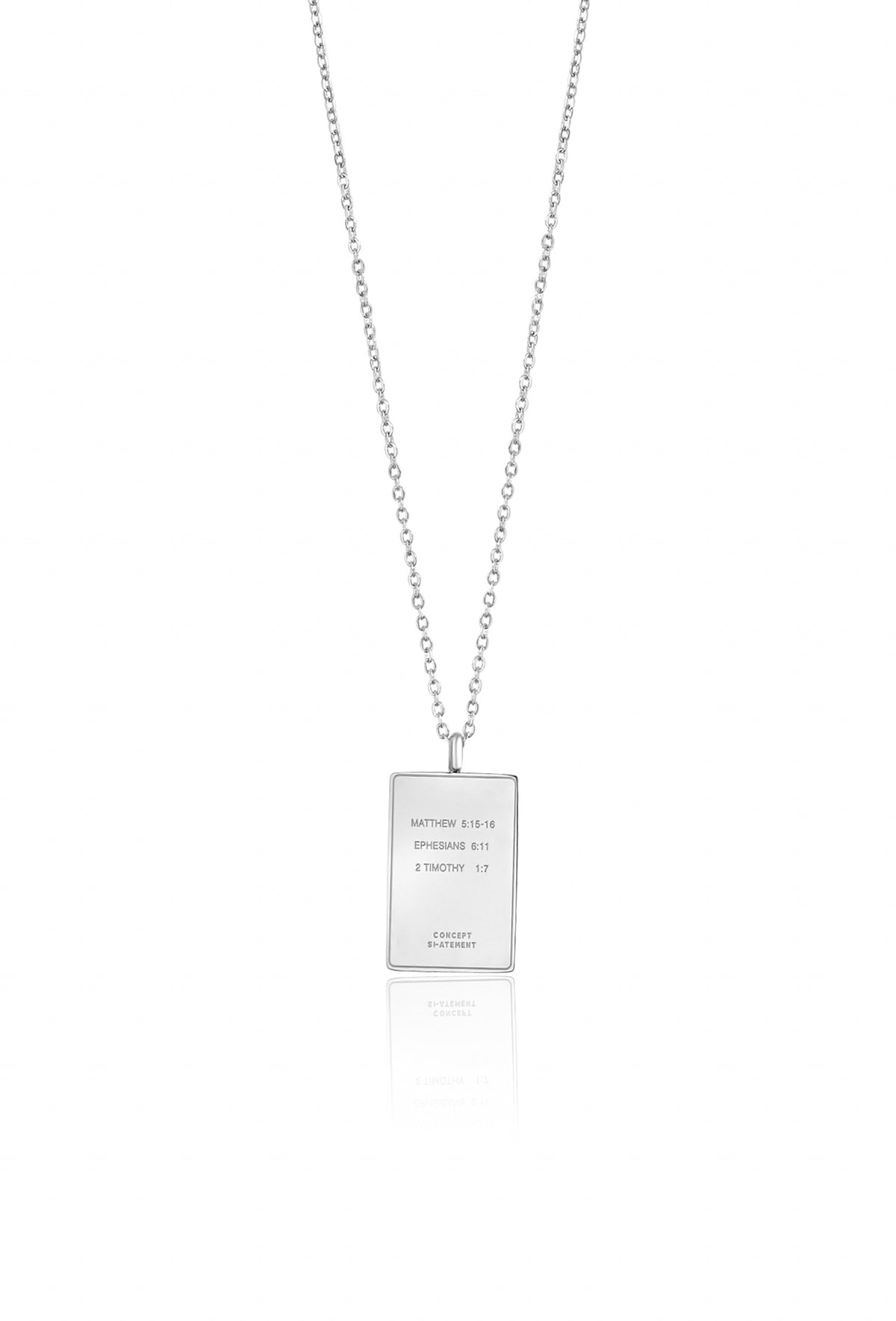 GOD Equips Silver Steel (two-sided)