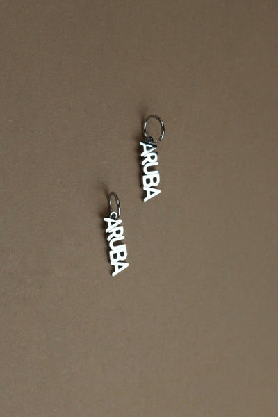 Aruba Name Earrings