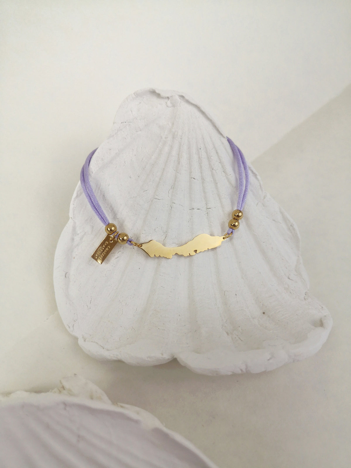 Purple Curaçao Cord Bracelet