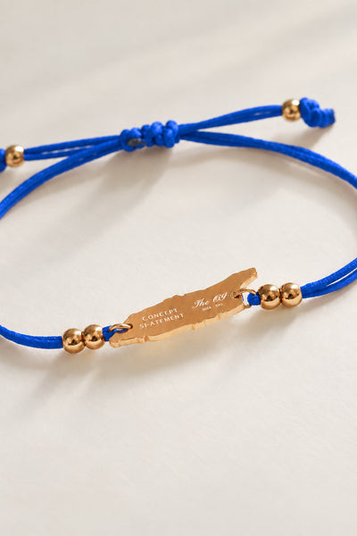 Royal Blue Blue Aruba Cord Bracelet