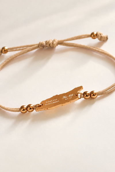 Sand Neutral Aruba Cord Bracelet