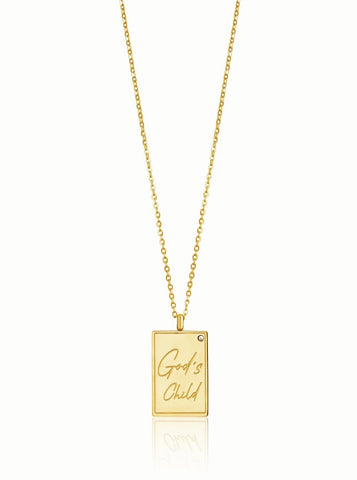 Faith and christian necklace. Child of God