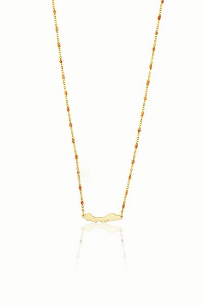 Tera map necklace Curacao