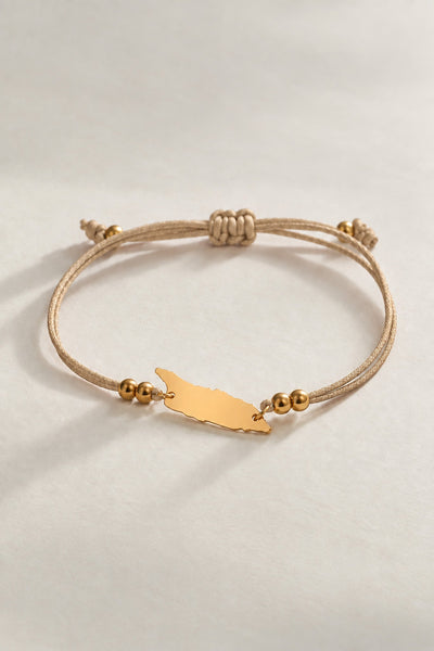 Sand Neutral Aruba Cord Bracelet