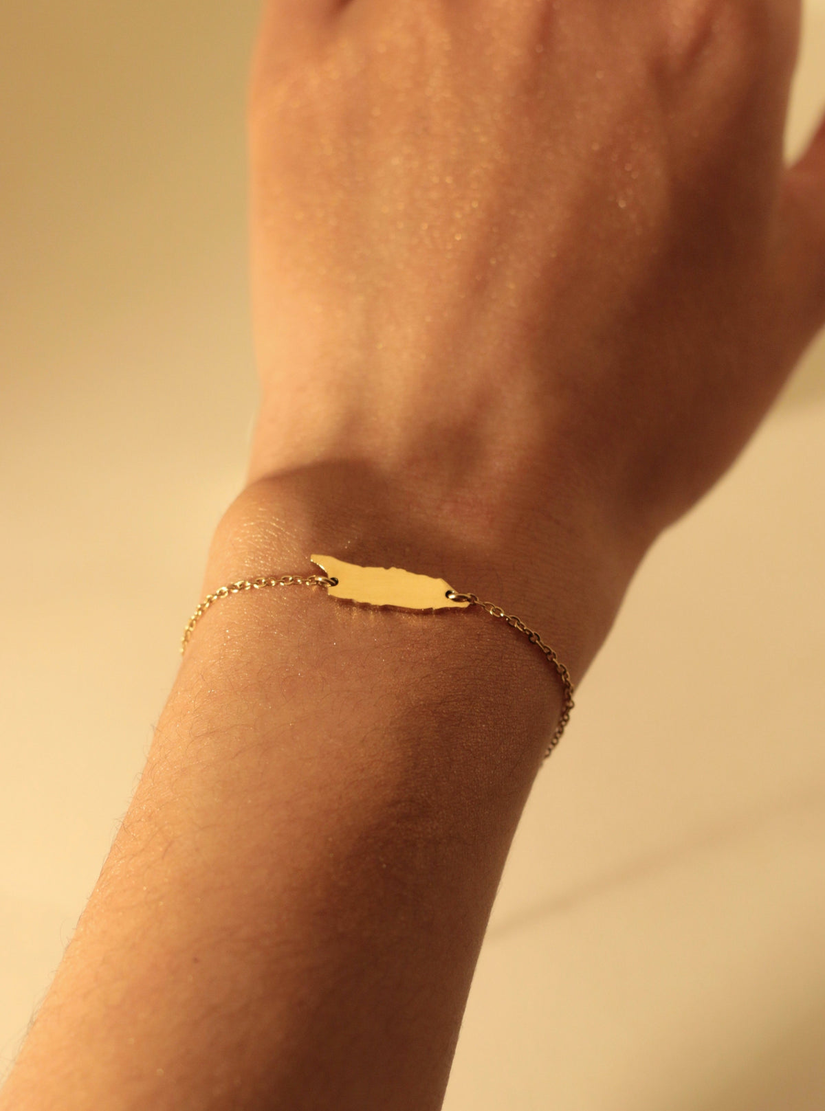 The OG Aruba island silhouette bracelet by Concept Statement