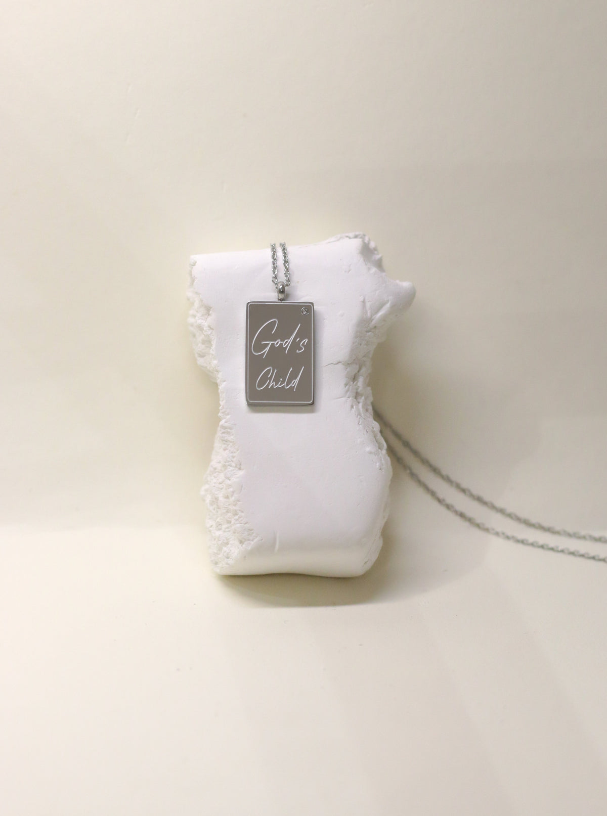 Gods Child necklace silver