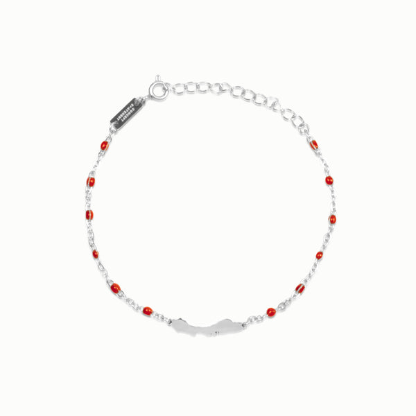 Curacao armband in zilver en goud, gemaakt door Concept Statement