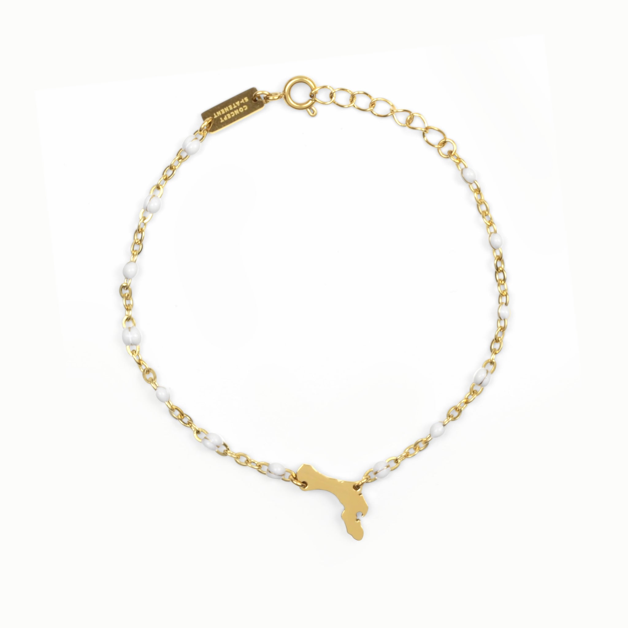 Bonaire armband in goud en zilver
