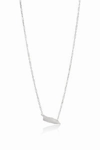 Aruba ketting in zilver en wit