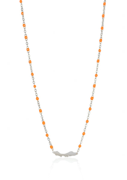Curacao necklace in silver